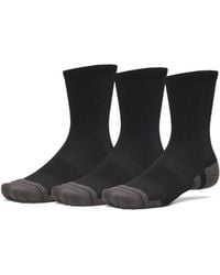 Under Armour - Performance Tech Crew Socks 3 Pack - Lyst