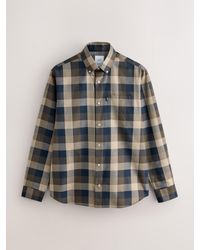 Next - Regular Fit Easy Iron Button Down Oxford Shirt - Lyst