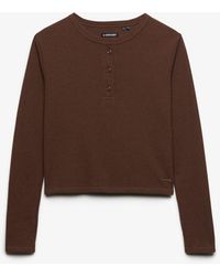 Superdry - Athletic Essentials Waffle Button Top - Lyst