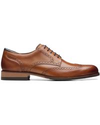 Clarks - Standard Fit (G) British Craft Arlo Lace Leather Shoes - Lyst