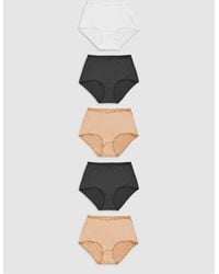 Next - Full Brief Microfibre Knickers 5 Pack - Lyst