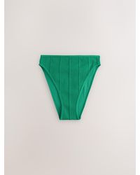 Self - Seamfree High Waist High Leg Bikini Bottoms - Lyst