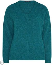 Evans - V-Neck Knitted Jumper - Lyst