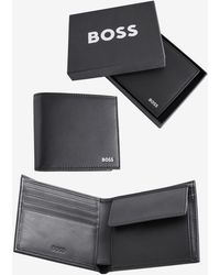 BOSS - Randy Signature Logo Billfold Wallet - Lyst