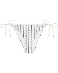 Tommy Hilfiger - Cheeky String Side Tie Bikini Bottoms - Lyst