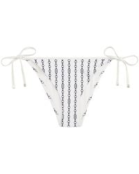 Tommy Hilfiger - Cheeky String Side Tie Bikini Bottoms - Lyst