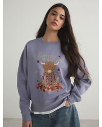 Next - Hamish Autumnal Graphic Sweatshirt - Lyst