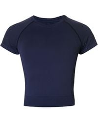 Sweaty Betty - Athlete Crop Seamless Workout T-Shirt - Lyst