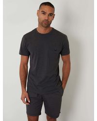 Threadbare - Stripe Pyjama T-Shirt And Shorts Set - Lyst