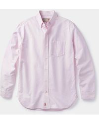 aubi - Aldridge Oxford Button Down Cotton Shirt - Lyst