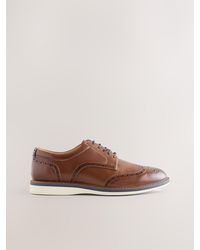 Next - Komfort-Derby-Schuhe Mit Keilabsätzen - Lyst