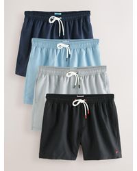 Next - Essential Swim Shorts 4 Pack - Lyst