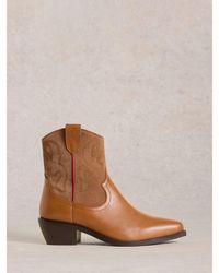 White Stuff - Beau Western Boots - Lyst