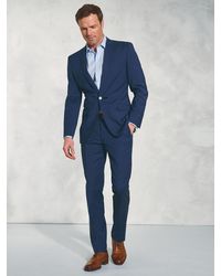 Brook Taverner - Tailored Fit Wool Mix Washable Suit Jacket - Lyst