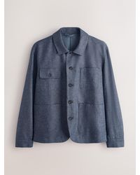 Next - Textured Chore Jacket - Lyst