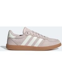adidas - Breaknet Sleek Suede Shoes - Lyst