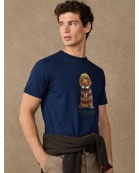Hackett - Classic Fit Harry Graphic T-Shirt - Lyst