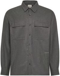 Calvin Klein - Melange Button-Down Easy Shirt - Lyst