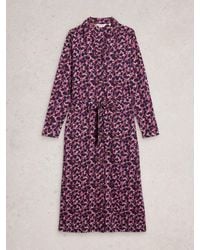 White Stuff - Annie Jersey Shirt Dress - Lyst