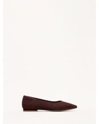 Phase Eight - Phase Eight Suede Ballet Pumps - Lyst