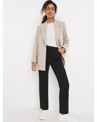 JD Williams - Petite Magisculpt Straight Leg Trousers Short - Lyst