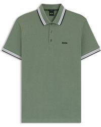 BOSS - Regular Fit Short Sleeve Paddy Polo Shirt - Lyst