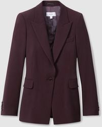 Reiss - Gabi Tailored Single Breasted Suit Blazer - Lyst