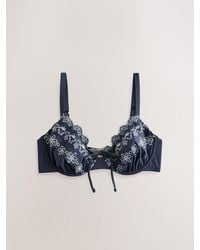 Next - Embroidered Dd+ Wired Bikini Top - Lyst