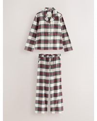Next - Matching Family Christmas Button Through Pyjamas - Lyst