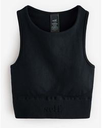 Self - Seamfree Sports Crop Top - Lyst