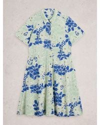 White Stuff - Ria Jersey Shirt Dress - Lyst