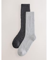 Next - Supersoft Slipper Socks 2 Pack - Lyst