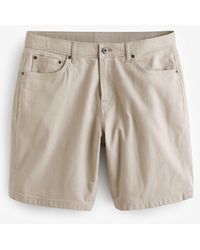 Next - Straight Fit Motionflex 5 Pocket Chino Shorts - Lyst