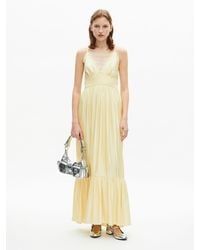 The Kooples - V-Neck Sheered Waist Cami Maxi Dress - Lyst