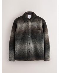 Next - Ombre Check Shacket - Lyst