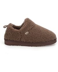 Totes - Borg Bootie Slippers - Lyst