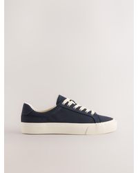 Next - Canvas Longline Smart Casual Sneaker - Lyst