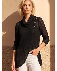 Roman - Snit Textured Buttoned Top - Lyst