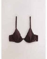 Next - Non Padded Underwired Bikini Top - Lyst