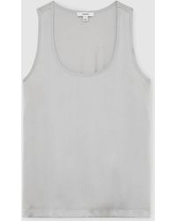 Reiss - Silk-Front Vest - Lyst