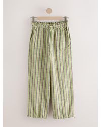 Next - Double Cloth Balloon Leg Trousers - Lyst