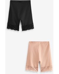 Next - Thigh Smoother Short Tummy Control Light Shaping Knickers 2 Pack - Lyst