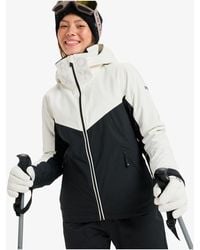 Roxy - Monochrome Free Jet Block Ski Jacket - Lyst