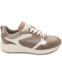 Jones Bootmaker - Azelia Leather Lace Up Trainers - Lyst