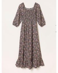 FatFace - Adele Midi Dress - Lyst