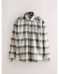 Next - Long Sleeve Check Shirt - Lyst