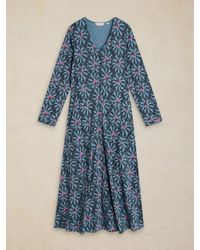 White Stuff - Reese Button Through Dress - Lyst