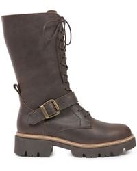 Celtic & Co. - Strap Detail Mid Calf Boots - Lyst