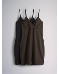The Set - 2 Pack Mini Cami Jersey Dresses - Lyst