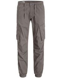 Jack & Jones - Kane Loose Cuffed Cargo Trousers - Lyst